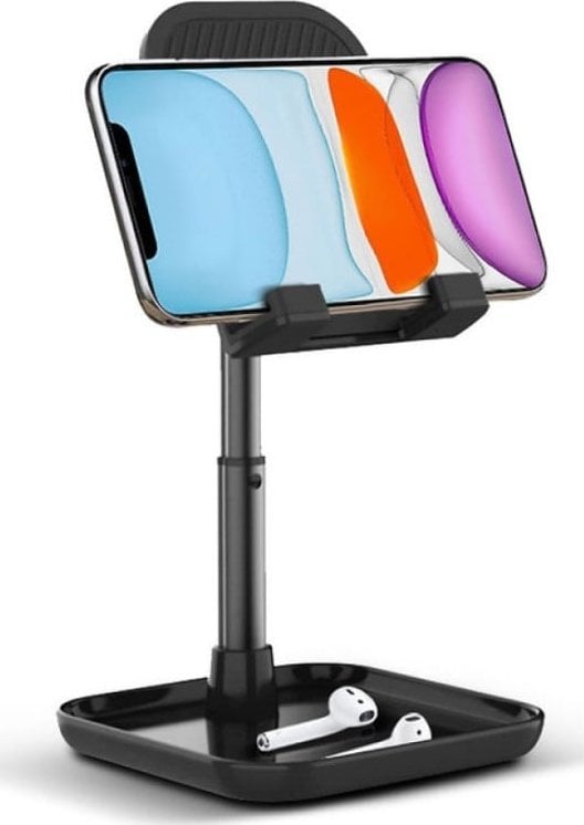 Држач за таблет Techly I-SMART-STAND13, прилагодлив, црн