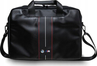 Çantë laptopi BMW Carbon Blue Stripe BMCB15COMSCAKL, 16", i zi