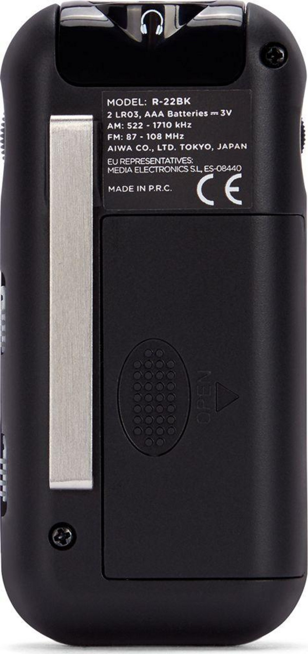 Radio xhepi Aiwa R-228K, AM/FM, e zezë