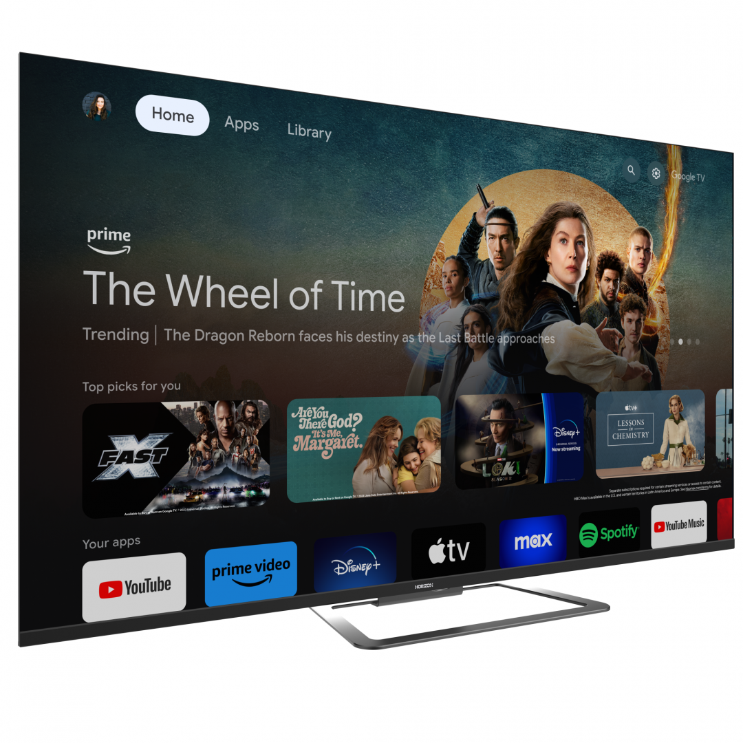 Televizor QLED Horizon 55HQ8590U/D, 55", 4K Ultra HD, Google TV, i zi