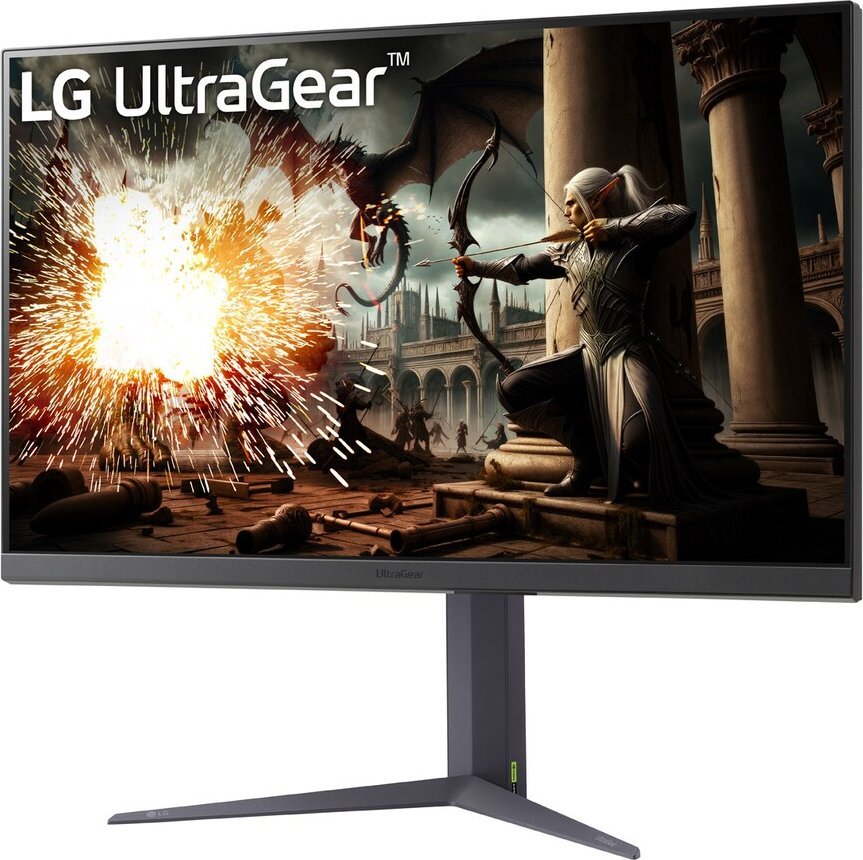 Monitor LG 32GS75QX-B, 32'', 180Hz, 2560x1440 (WQHD), IPS, i zi