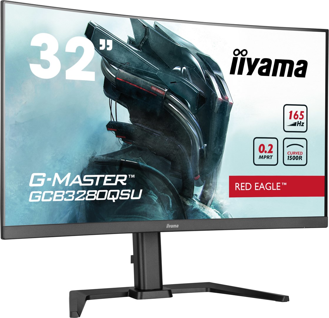 Monitor iiyama G-MASTER GCB3280QSU-B1, 31.5", 2560 x 1440, 165 Hz, i zi