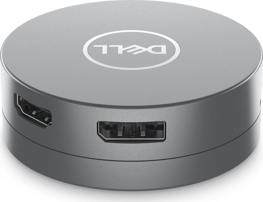 USB Hub Dell DA305 (6-In-1 Usb-C Multiport), 4 porte, i hirtë