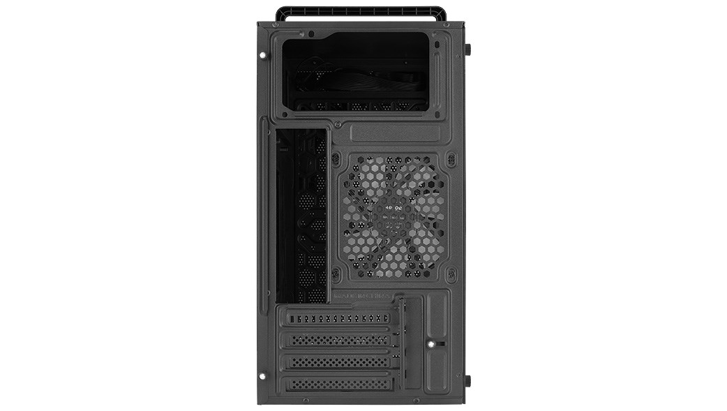 Kase kompjuteri Aerocool CS-109 FRGB, mini tower, panel anësor akrilik, e zezë