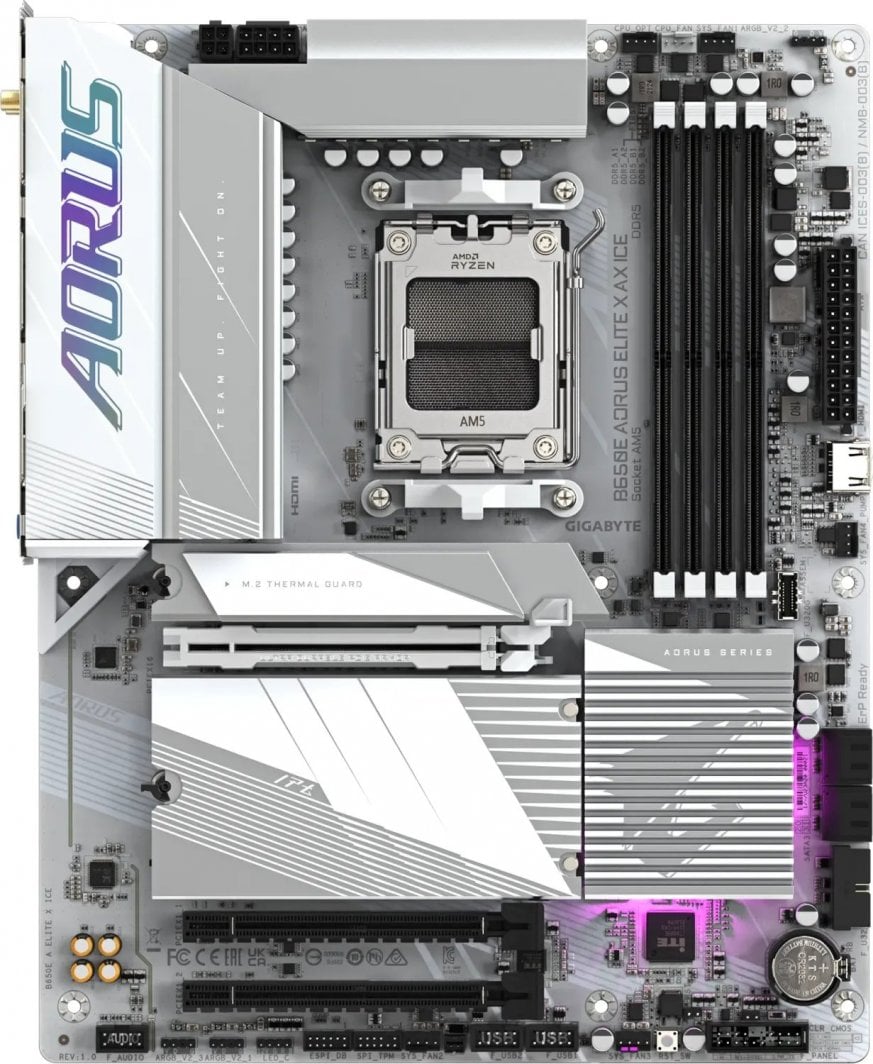 Pllakë amë AMB Gigabyte B650E AORUS ELITE X AX ICE