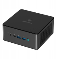 Мини персонален компјутер MINISFORUM UM890 Pro, AMD Рајзен 9 8945HS, гол корпус, црн