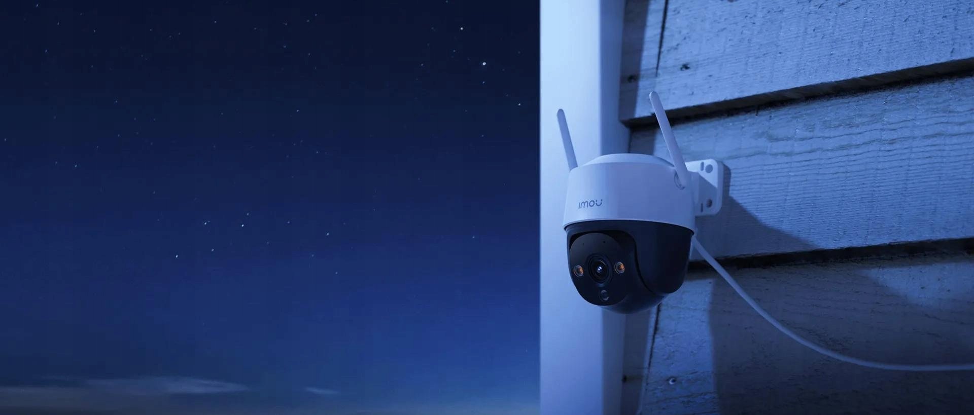 Камера за безбедност IMOU Cruiser 2C, 5MP, безжична, преглед 360°, бела