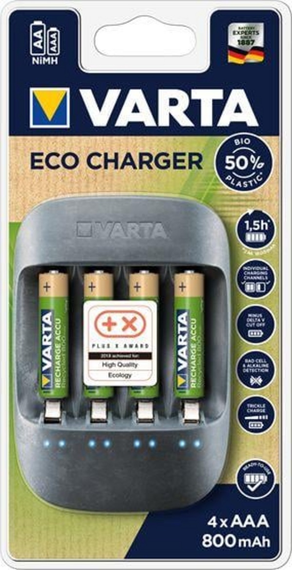 Mbushës baterish Varta Eco (57680 101 421)