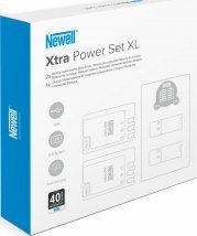 Set karikuesi për kamera Newell DL-USB-C, 2 bateri EN-EL15 1950mAh, për Nikon