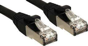 Kabllo rrjeti Lindy Cat.6 SSTP S FTP Premium, 7.5m, e zezë