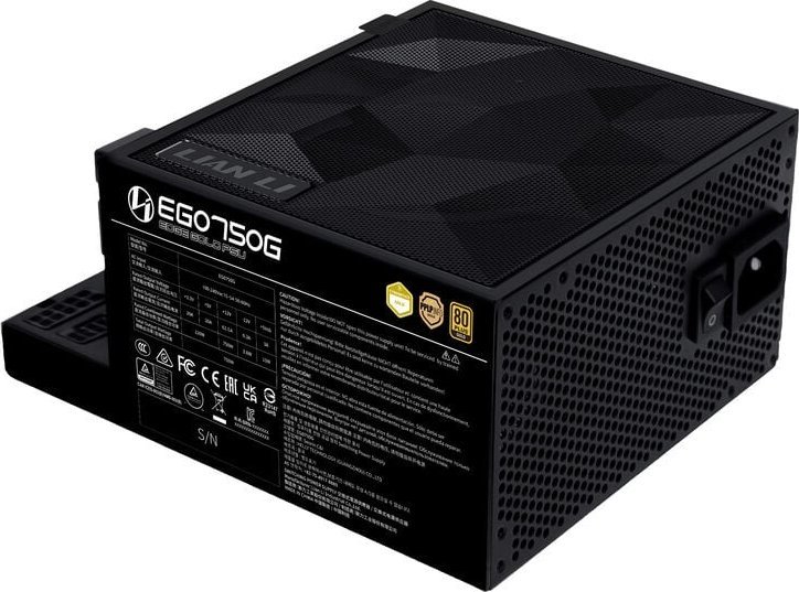 Furnizues energjie Lian Li EDGE GOLD 750, 750W, 80 Plus Gold, ATX 3.1, i zi