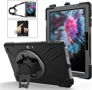 Mbulesë tablet ESTUFF ES683620, 12.4", me xham mbrojtës, e zezë