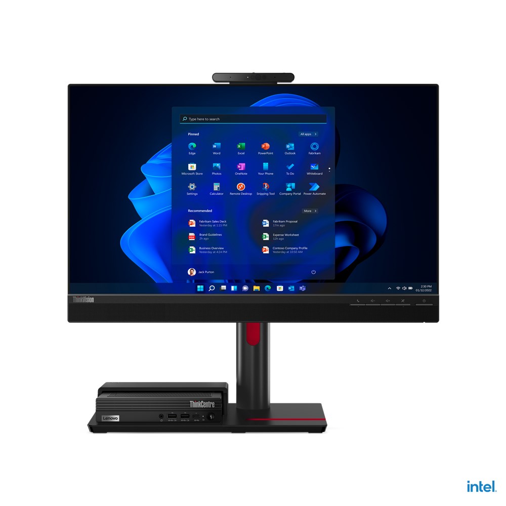 Monitor Lenovo ThinkCentre TIO, 23.8", 1920 x 1080, i zi