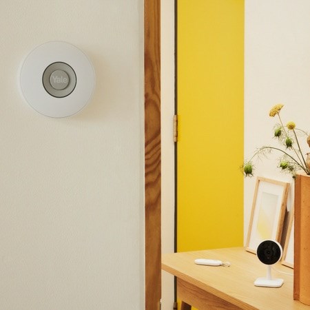 Sirenë e brendshme Yale Indoor Siren, 85 dB, me LED, e bardhë