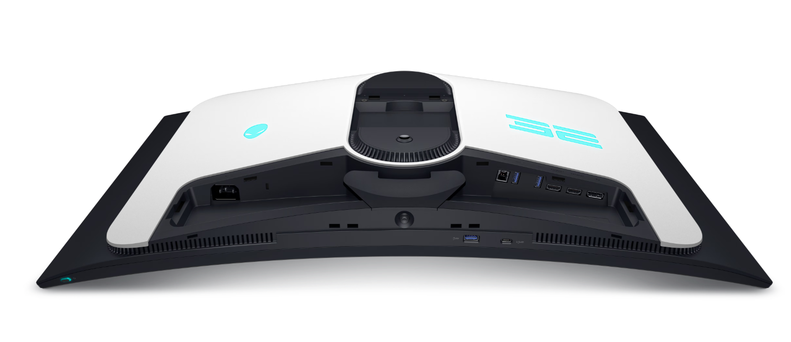 Monitor Dell Alienware, 31,6", QD-OLED, 4K UHD, 240 Hz, i bardhë/ zi