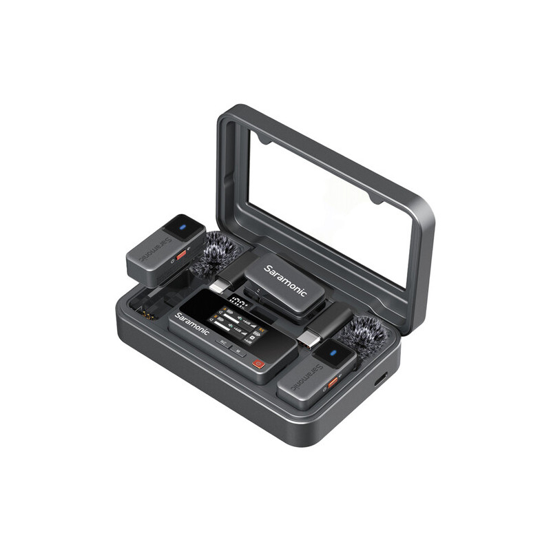 Sistem mikrofon pa tela Saramonic Air 2-Person me Lavmic Air-02