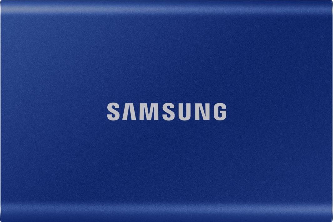 Disk i jashtëm Samsung SSD T7 2 TB (MU-PC2T0H / WW), i kaltër