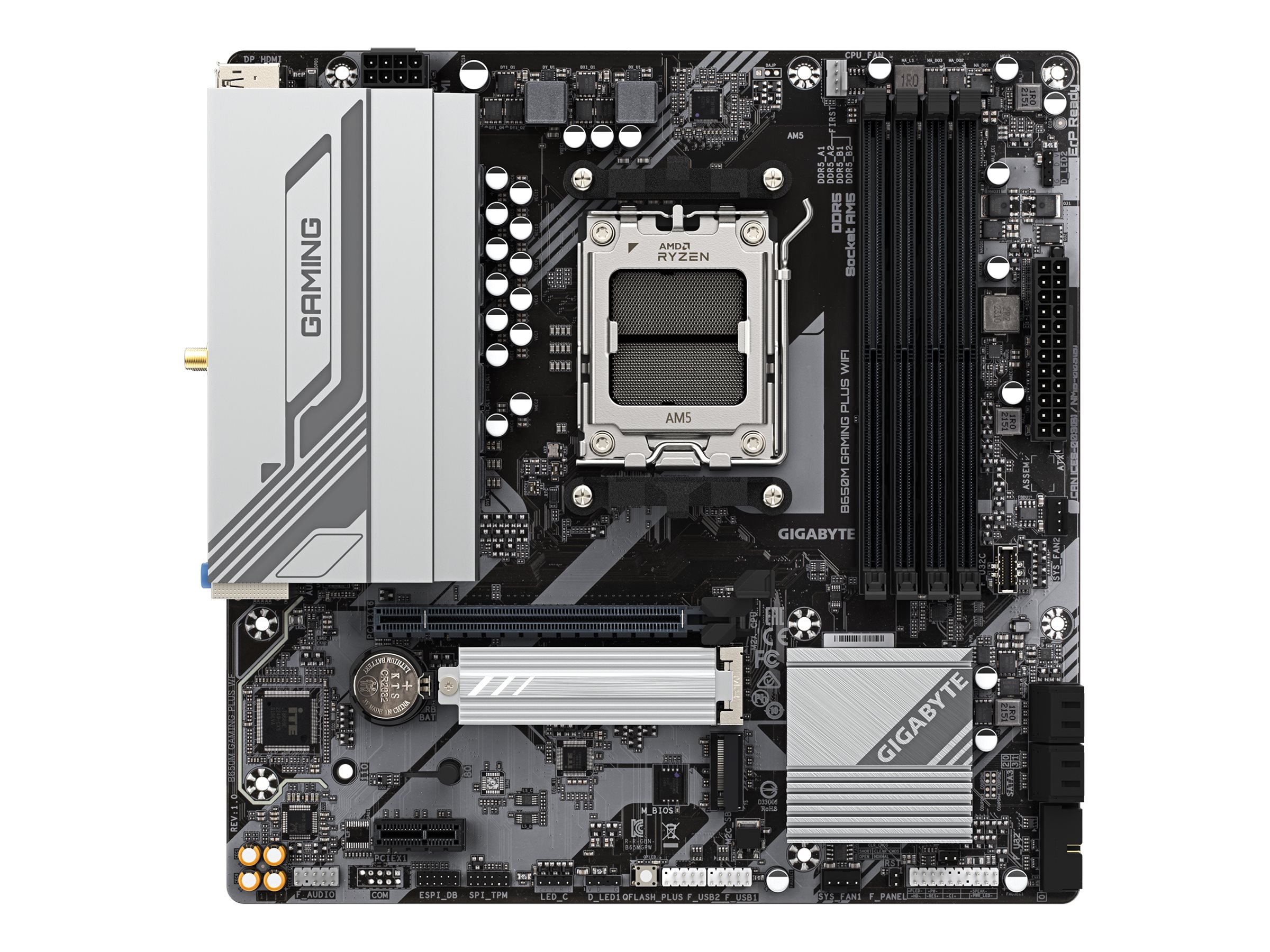 Pllakë amë Gigabyte B650M GAMING PLUS WIFI - Socket AM5, AMD B650, mATX