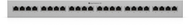 Panel mbrojtës rrjeti Ubiquiti UACC ETH SP Panel 24, 24 porta Ethernet, 10 GbE PoE++, gri