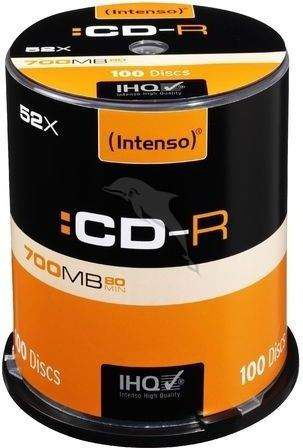 CD-R Intenso 700 MB 52x 100 copë