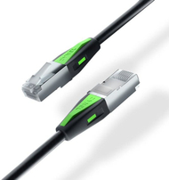 Kabllo rrjeti Zyxel Ethernet CAT6a, 0.18m, e zezë