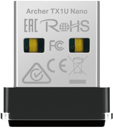 Адаптер Ви‑Фи ТП Линк Archer TX1U Nano, AX300, USB, црн