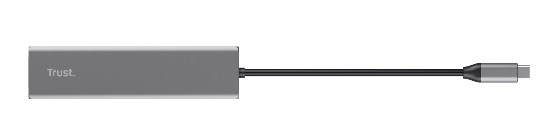 USB Hub Trust Halyx, micro SD, USB-C, e argjendtë