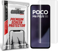 Folie mbrojtëse hydrogel Grizz për Xiaomi Poco M6 Plus, transparencë e plotë