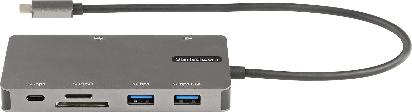 Adapter multiport USB C StarTech, HDMI 4K, VGA, 100W Power Delivery, gri