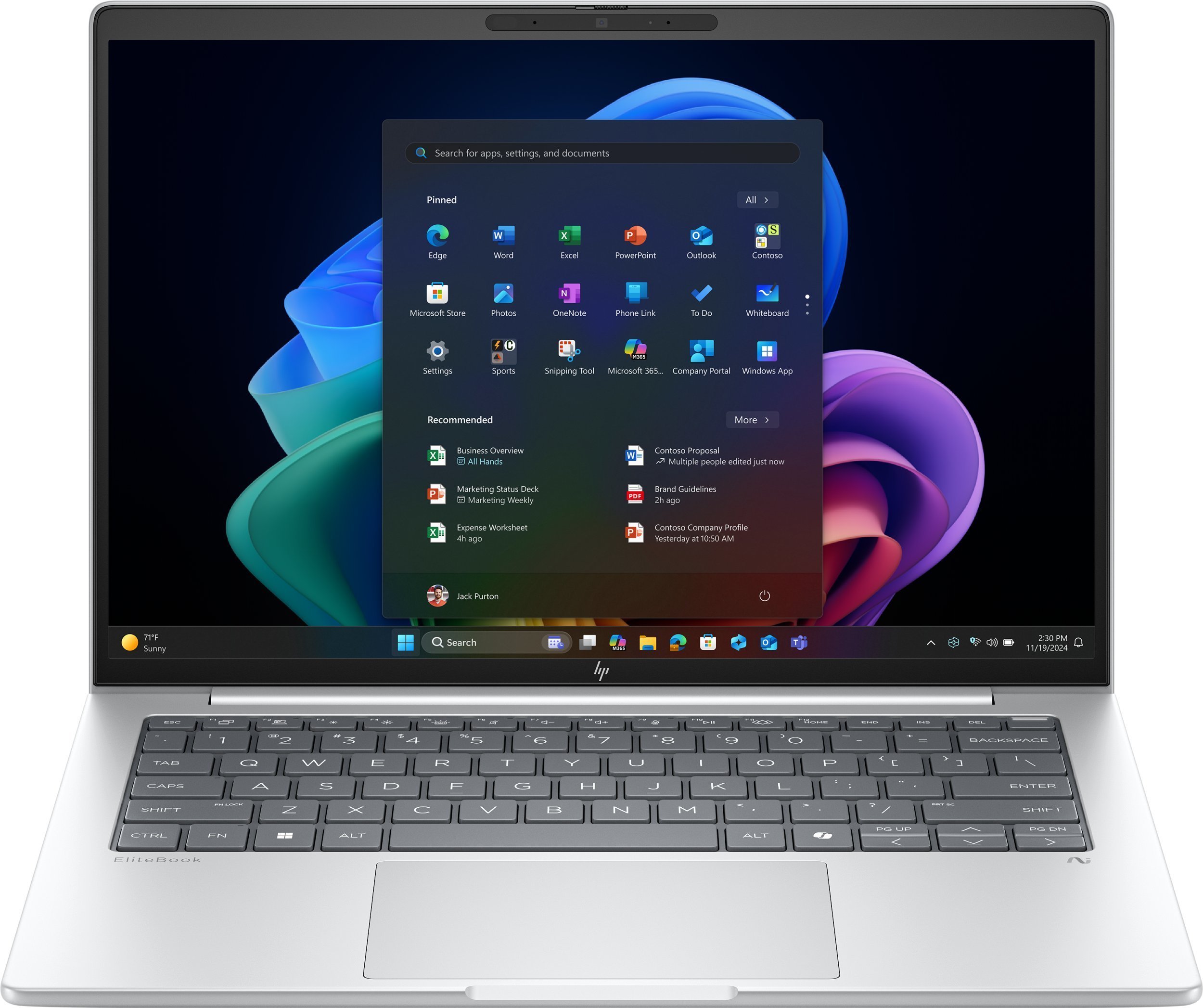 Laptop HP EliteBook 8 G1a 14, Ryzen AI 5, 16GB RAM, 512GB SSD, gri