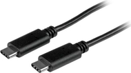 Kabllo StarTech (USB2CC1M) USB-C në USB-C, 1m, e zezë