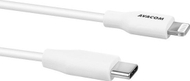 Kabllo Avacom USB C në Lightning, 1.2 m, MFi, e bardhë