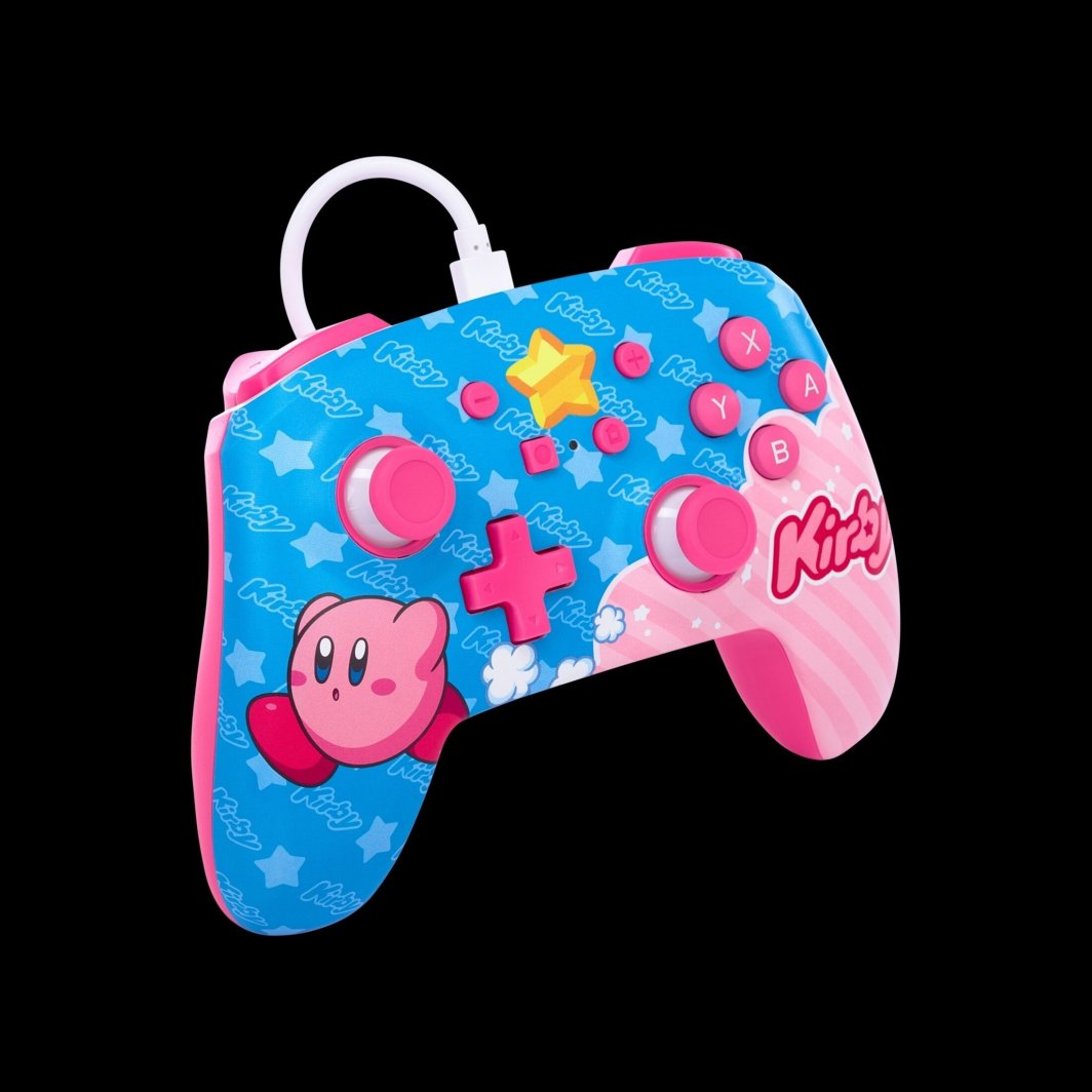 Kontroller PowerA Enhanced Kirby, me kabllo, shumëngjyrësh