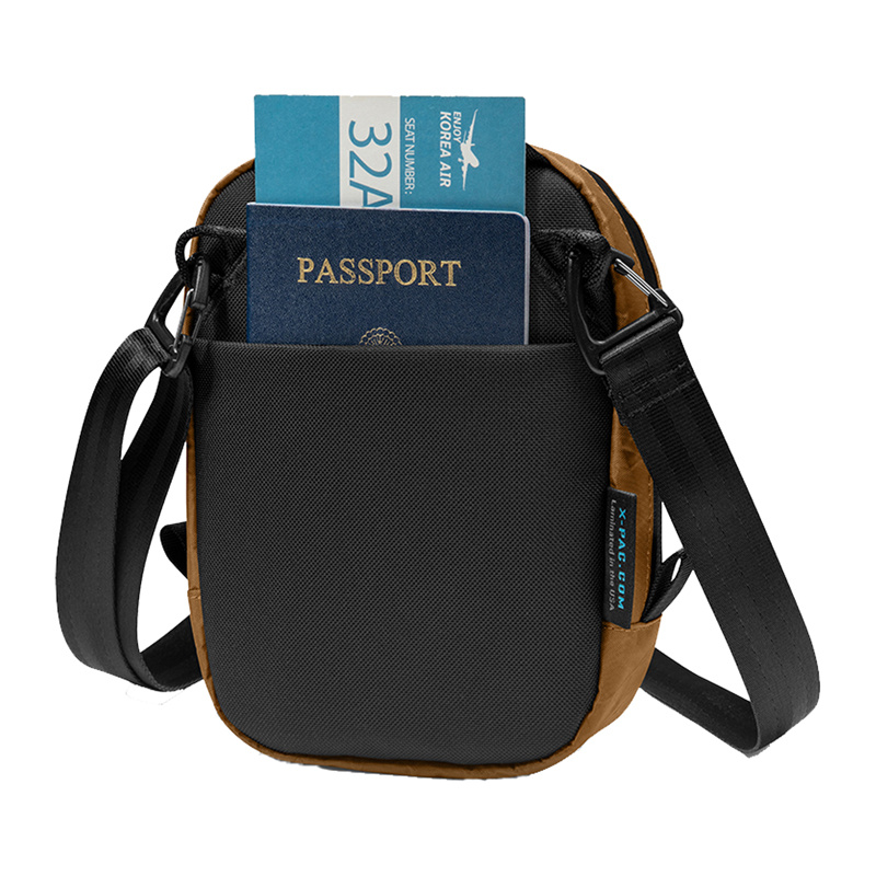 Çantë crossbody Tomtoc Aviator T37 X-Pac, 1.3L, udhëtimi, ngjyrë kafe