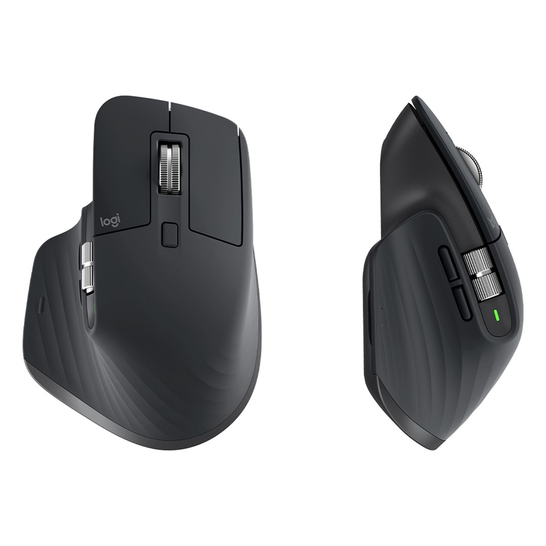 Maus pa tela Logitech MX Master 3S for Business, 8000 DPI, USB, gri