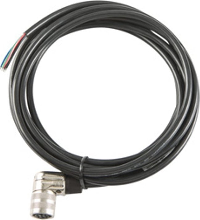 Kabllo DC Honeywell VM1 VM2 VM3, kënd i drejtë, zëvendësuese për VM1054CABLE dhe CV41054CABLE, e zezë