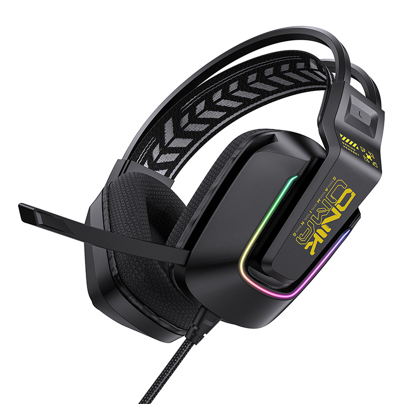 Kufje gaming ONIKUMA X13, me tel, me mikrofon, rozë me RGB