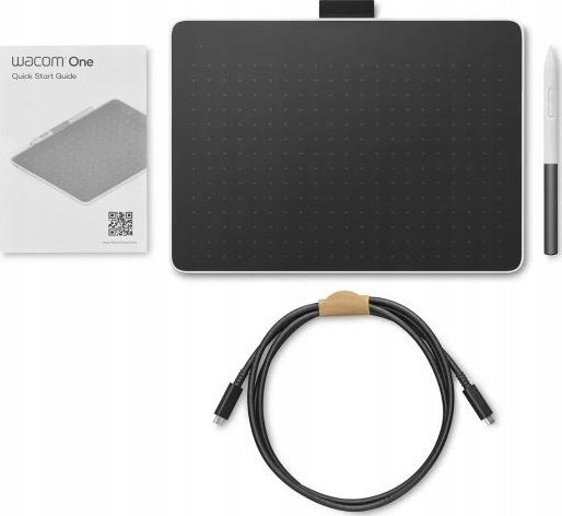 Графички таблет Wacom One, medium, USB Bluetooth, црно-црвен