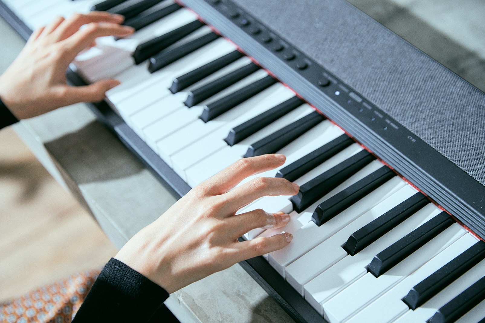 Tastierë Casio Casiotone CTS1, 61 taste, Touch Sensitive, e zezë