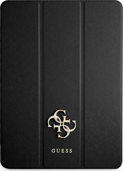 Футрола за таблет Guess Saffiano GUIC12PUSASBK, за iPad Pro 12.9 2021, book cover, црна
