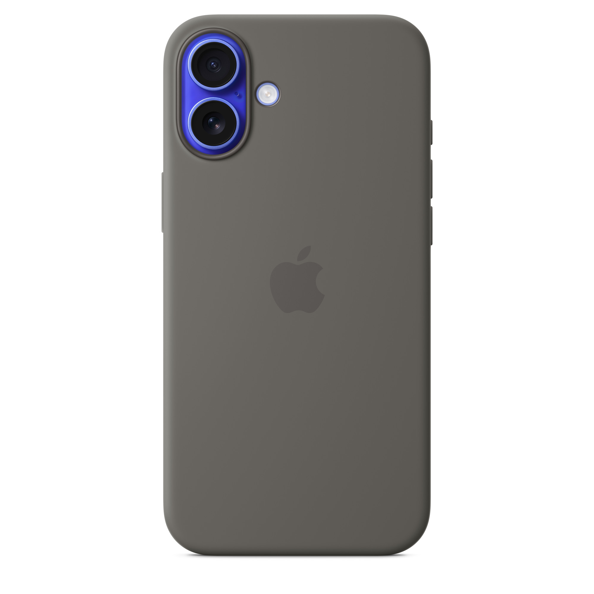 Apple iPhone 16 Plus Silicone Case with MagSafe, Stone Gray