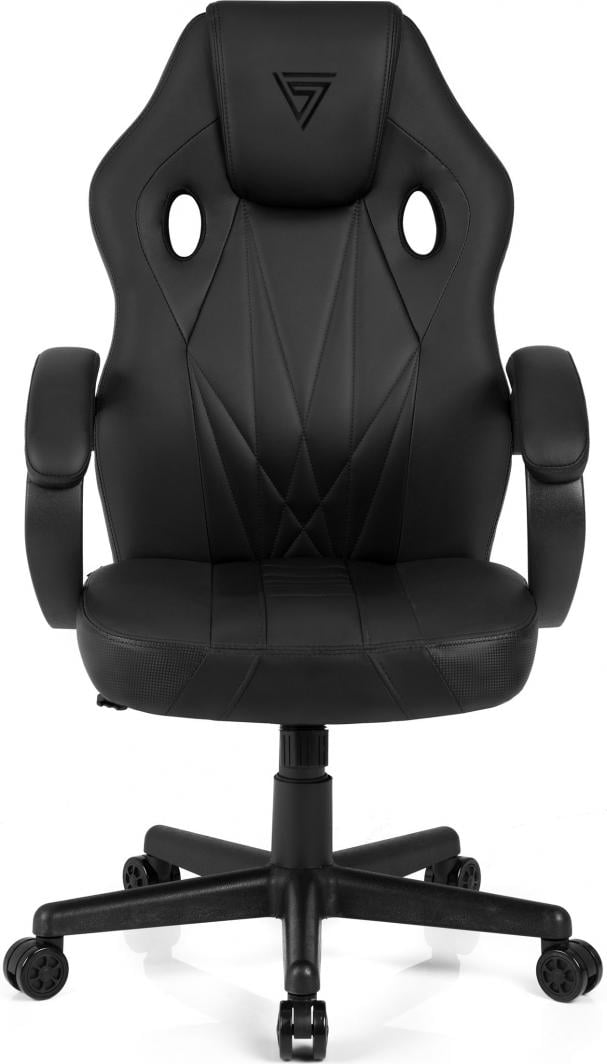 [OUTLET] Karrige SENSE7 Prism, lëkurë, e zezë