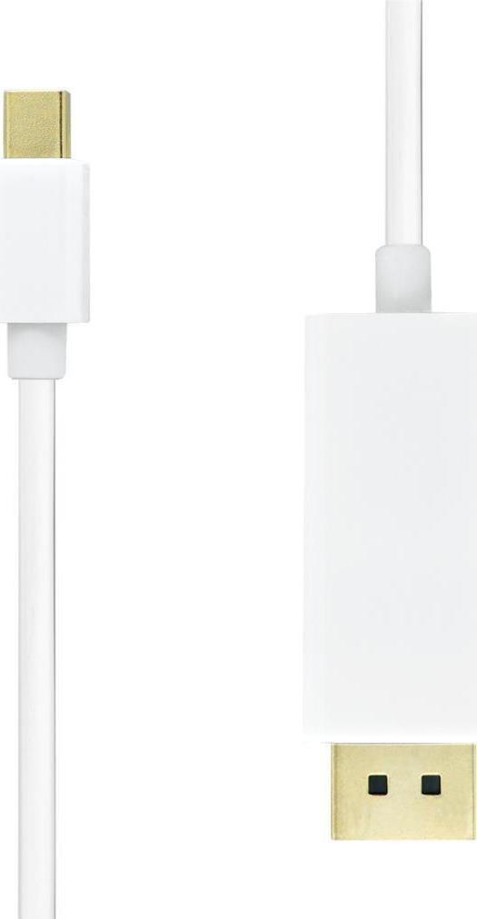 Kabllo USB C në DisplayPort ProXtend, 0.5m, e bardhë