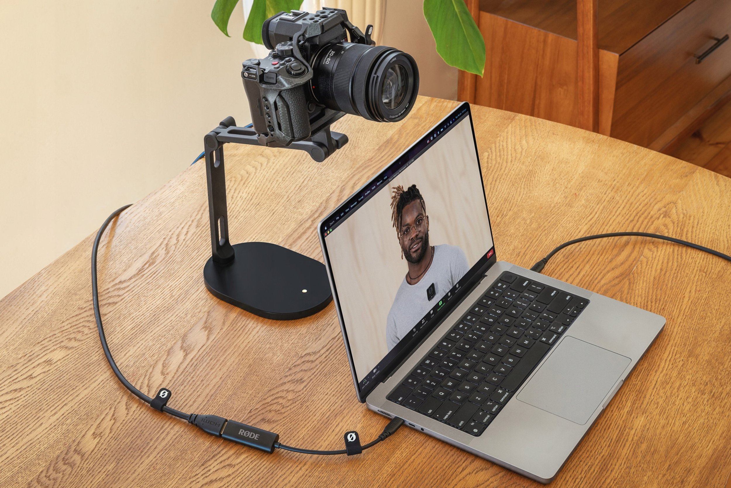 Adapter HDMI në USB C Rode, 1080p 60fps, plug and play, i zi
