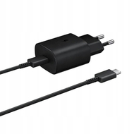 Adapter karikimi Samsung USB C, 25W, kabllo USB C 1m, i zi