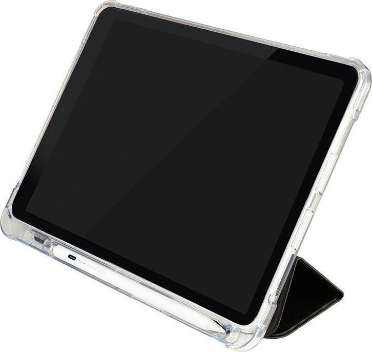 Mbështjellës tablet Tucano Satin Case për iPad 10.9" 2022, me magnet dhe qëndrim, mbajtëse Apple Pencil, i zi
