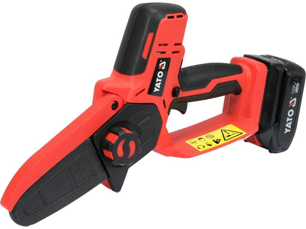 Sharrë zinxhiri pa kabëll Yato YT-828135, 18 V, shufër 10 cm, e kuqe