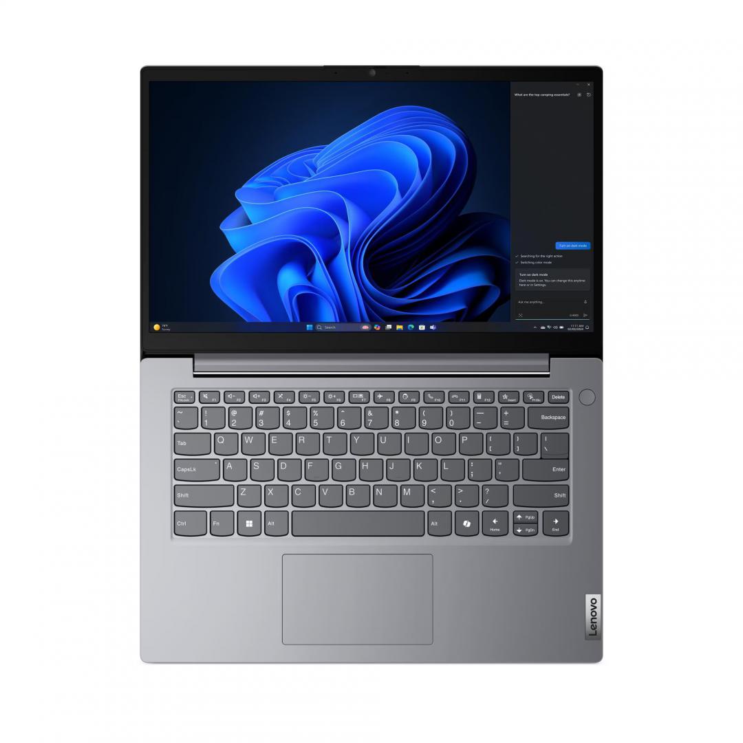 Laptop Lenovo V14 G5 IRL, 14" FHD IPS, Core 5 210H, 16GB RAM, 512GB SSD, gri