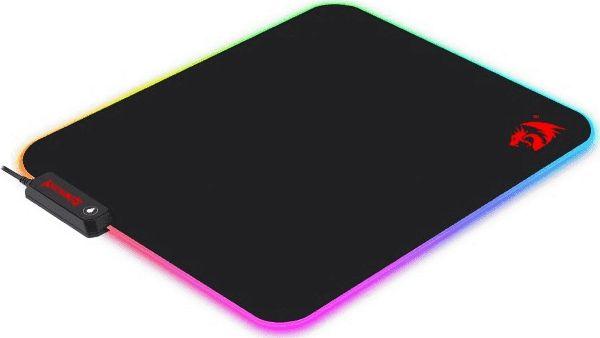 Mauspad Redragon Pluto RGB P026, M, i kuq