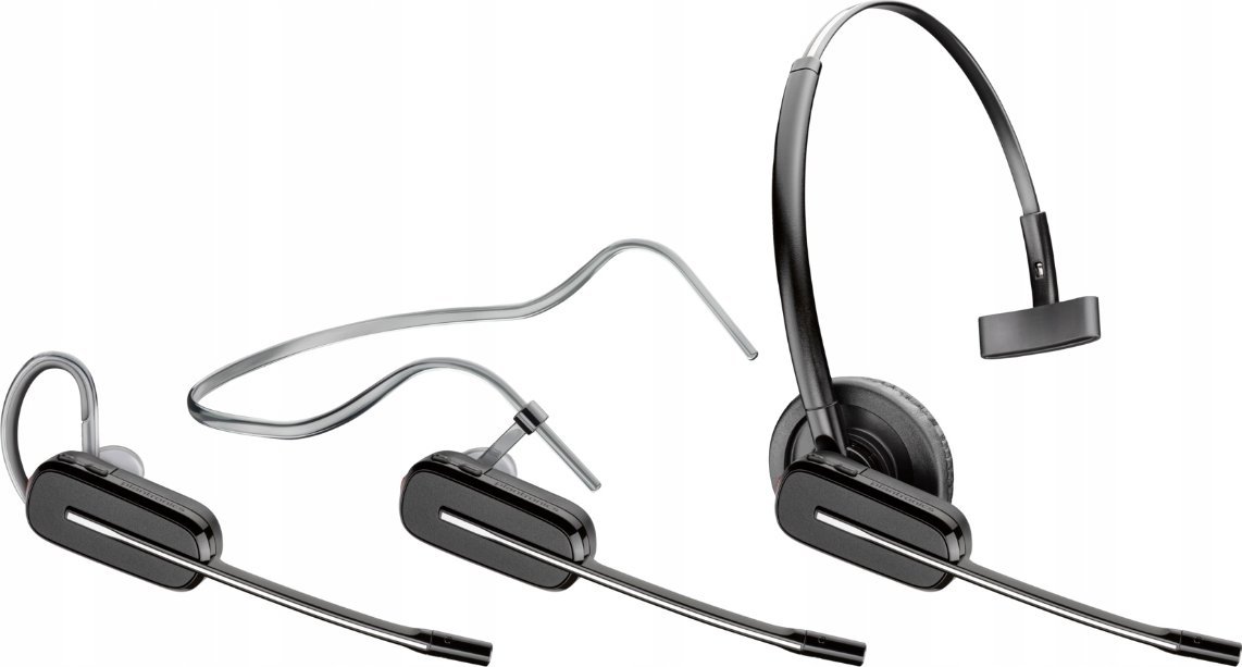 Headset pa tel HP Poly Savi 8445 Office, DECT 1880-1900 MHz, Microsoft Teams, i zi